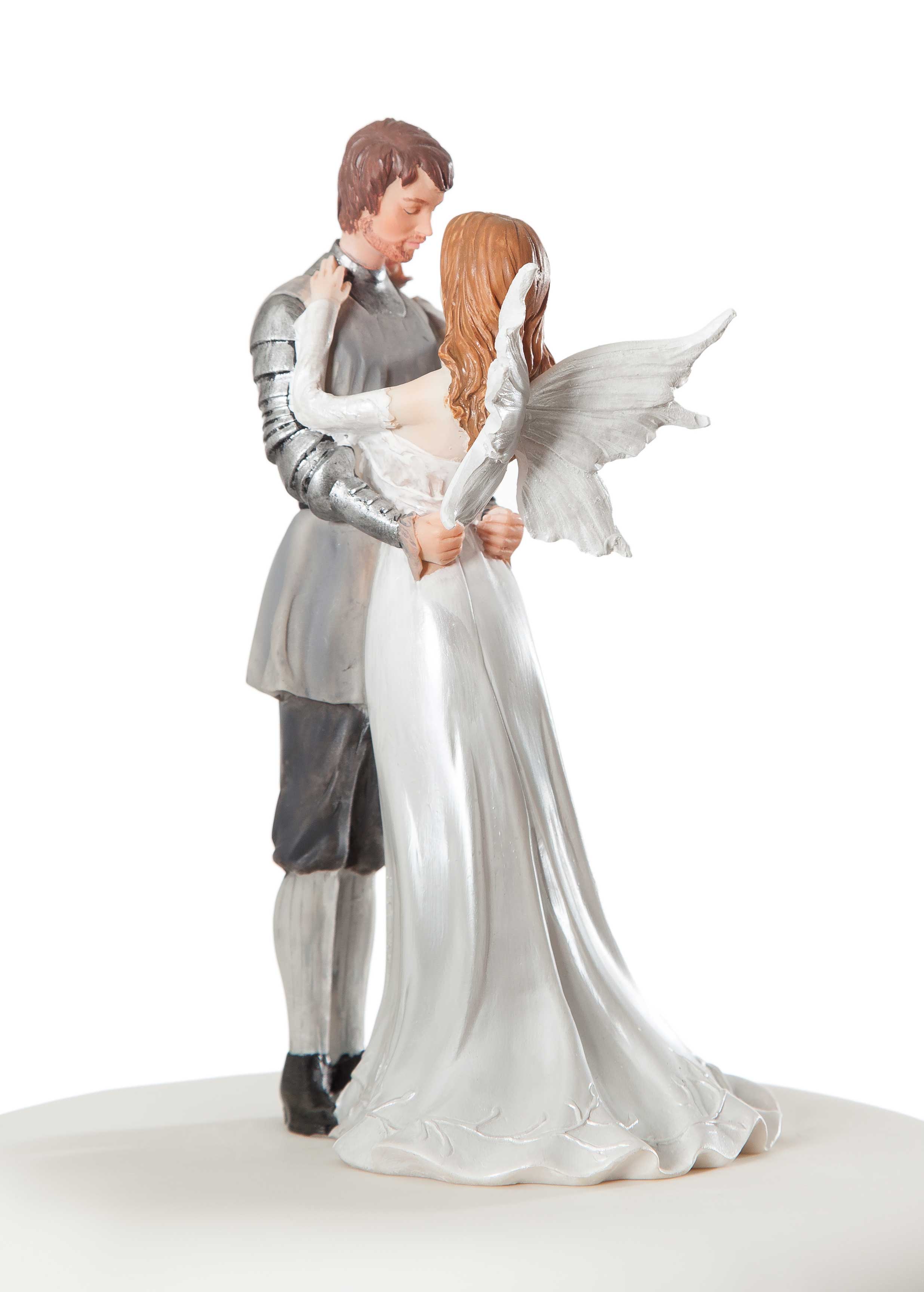 Rose Heart Pewter Wedding Cake Topper by Fellowship Foundry — FairyGlen  Store