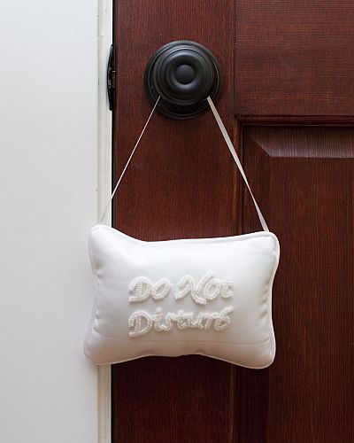 Do Not Disturb Pillow