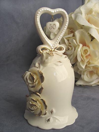 50th Anniversary Wedding Bell