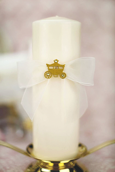 Cinderella Fairy Tale Coach Wedding Unity Candle